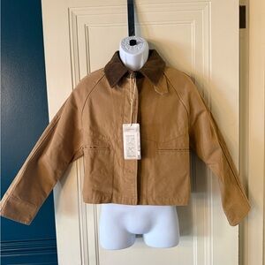 Brown Ladies Jacket with Dark corduroy Collar